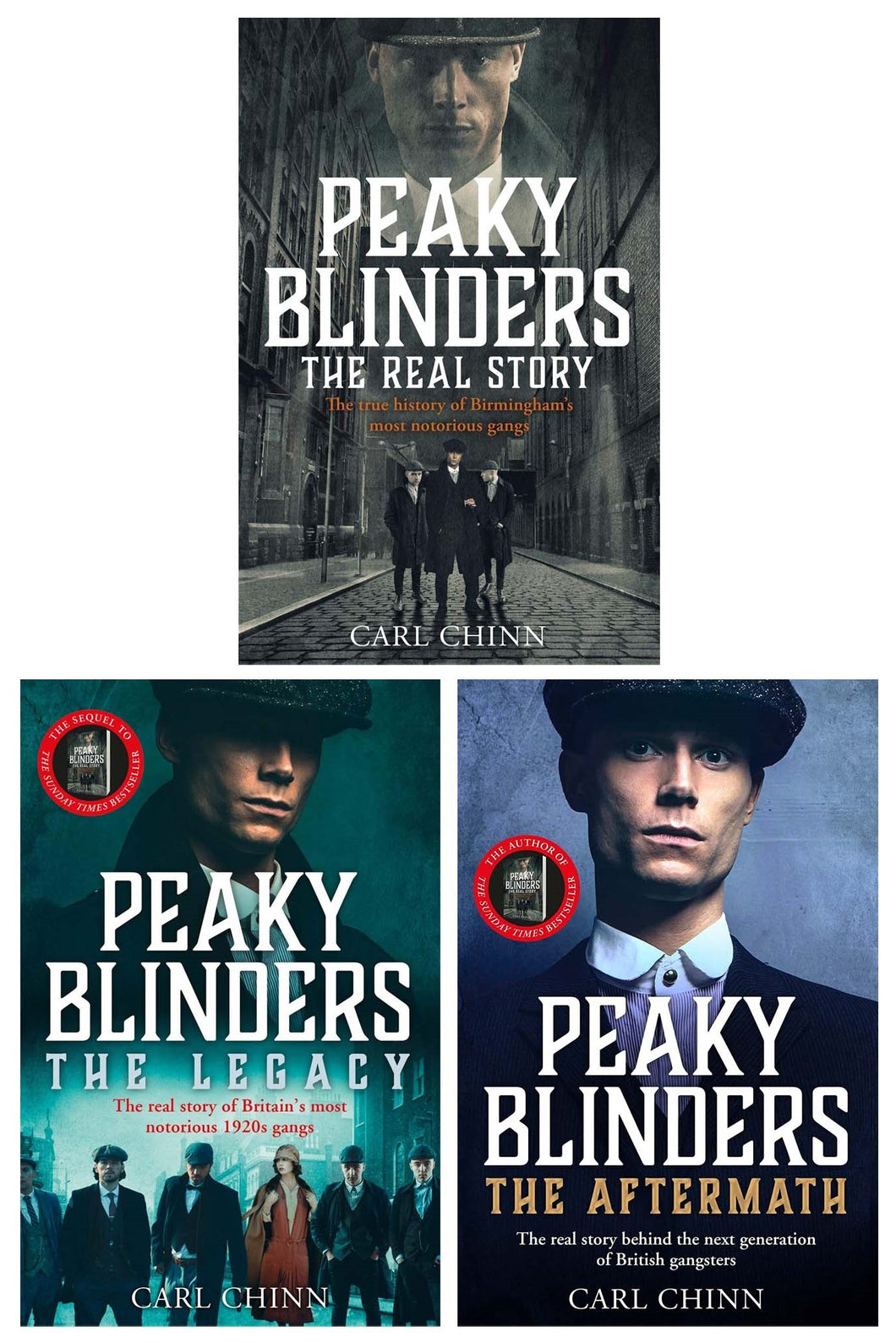 Peaky Blinders Series by Carl Chinn: 3 Books Collection Set - Non Fiction - Paperback
