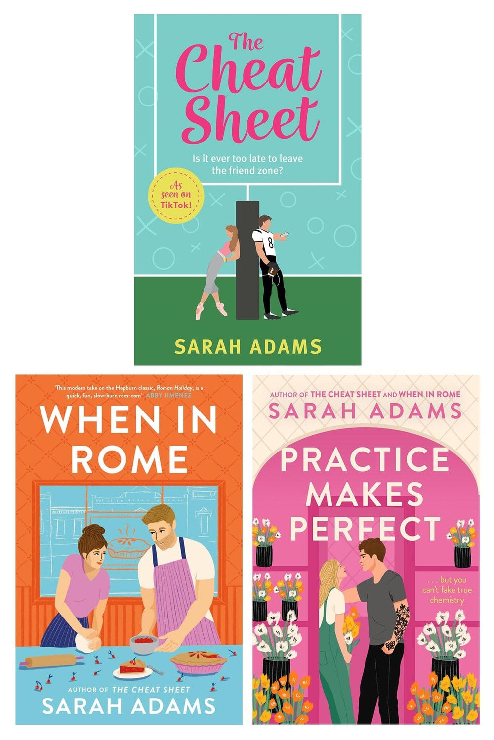Sarah Adams Collection 3 Books Set - Fiction - Paperback - Bangzo Books Wholesale