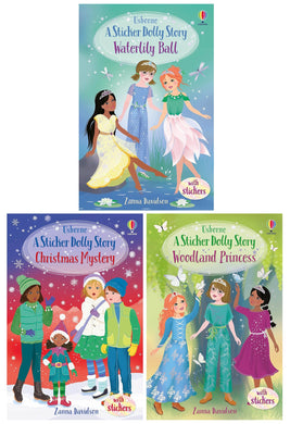 Sticker Dollies Stories by Zanna Davidson 3 Books Collection Set - Ages 5-8 - Paperback