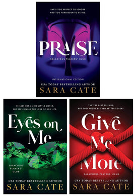 Salacious Players Club Series By Sara Cate 3 Books Collection Set - Fiction - Paperback