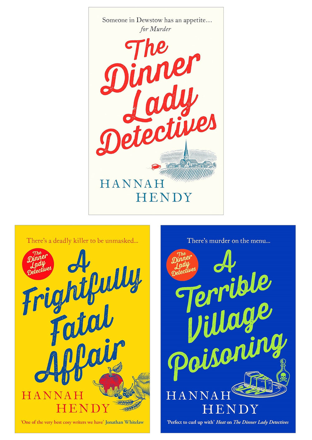 The Dinner Lady Detectives Series (Set 2) by Hannah Hendy 3 Books Collection Set - Fiction - Paperback - Bangzo Books Wholesale