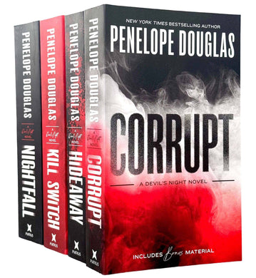 Devil's Night Series By Penelope Douglas 4 Books Collection Set - Fiction - Paperback