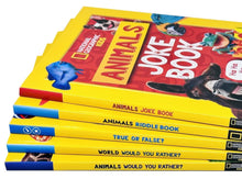 Load image into Gallery viewer, National Geographic Kids Animals Joke Book: 300 Laugh-Out-Loud Jokes 5 Books Collection Set - Ages 6+ - Paperback - Bangzo Books Wholesale