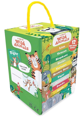 A Case of  Wild Animals by Sweet Cherry Publishing 12 Books Collection Box Set - Ages 3-5 - Board Book