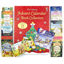 Load image into Gallery viewer, Usborne Advent Christmas Calendar Book (Red): 24 Books Collection Set - Ages 3+ - Paperback - Bangzo Books Wholesale