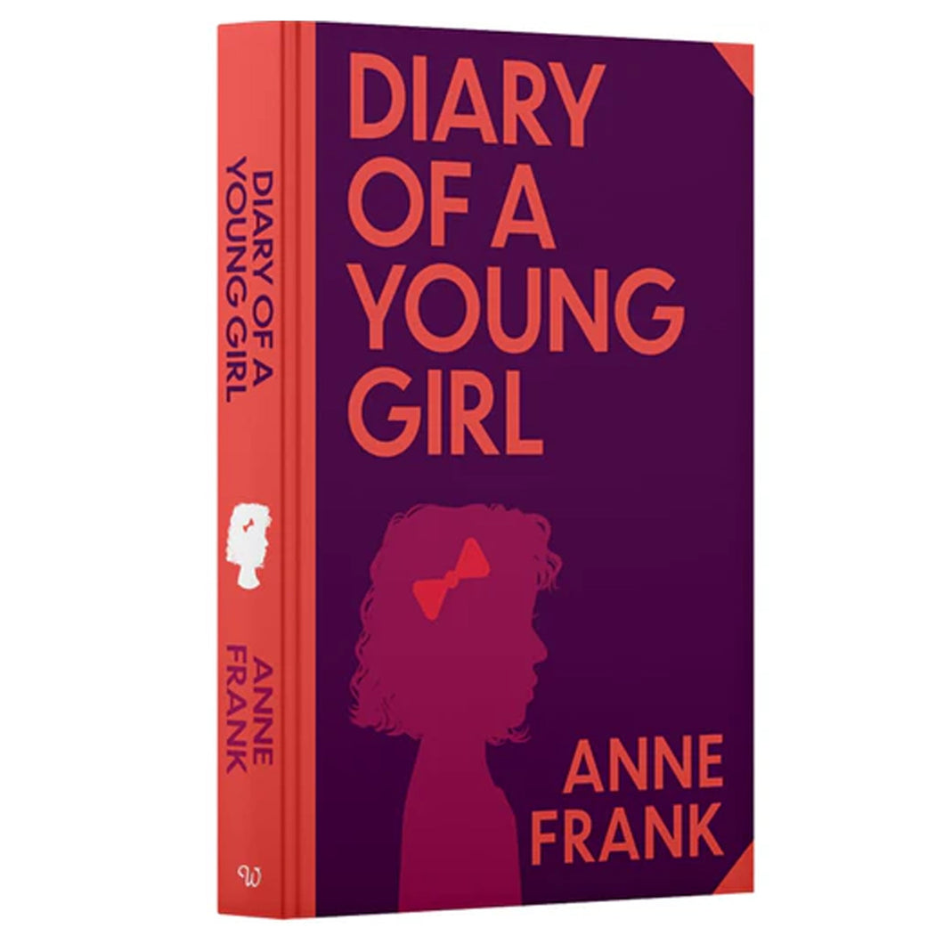 Diary Of A Young Girl Book by Anne Frank: A Heartfelt Journey of Courage and Resilience With Sprayed Edges - Non Fiction - Hardback
