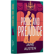 Load image into Gallery viewer, Pride and Prejudice by Jane Austen (Deluxe Edition) - Fiction - Sprayed Edges Hardback