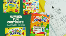 Load image into Gallery viewer, Numberblocks Colouring Fun &amp; Sticker Activity Book Collection 3 Books Set - Ages 3+ - Paperback - Bangzo Books Wholesale