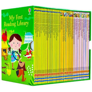 My First Reading Library By Usborne 50 Books Collection Boxset- Ages 5-7 - Paperback