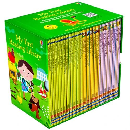 My First Reading Library By Usborne 50 Books Collection Box Set- Ages 5-7 - Paperback - Bangzo Books Wholesale