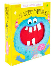 Load image into Gallery viewer, The Very Hungry Worry Monsters Touch and Feel Library Collection By Rosie Greening: 3 Books Set - Ages 3+ - Board Book