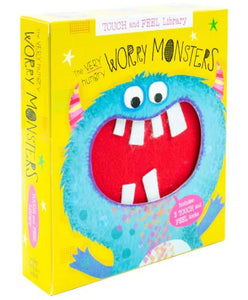 The Very Hungry Worry Monsters Touch and Feel Library Collection By Rosie Greening: 3 Books Set - Ages 3+ - Board Book