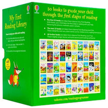 Load image into Gallery viewer, My First Reading Library By Usborne 50 Books Collection Boxset- Ages 5-7 - Paperback