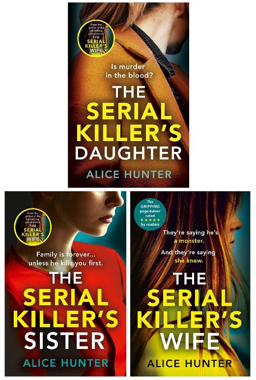 The Serial Killer Series By Alice Hunter 3 Books Collection Set - Fiction - Paperback