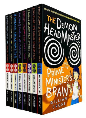 The Demon Headmaster Collection 8 Books Set - Fiction - Paperback - Gillian Cross