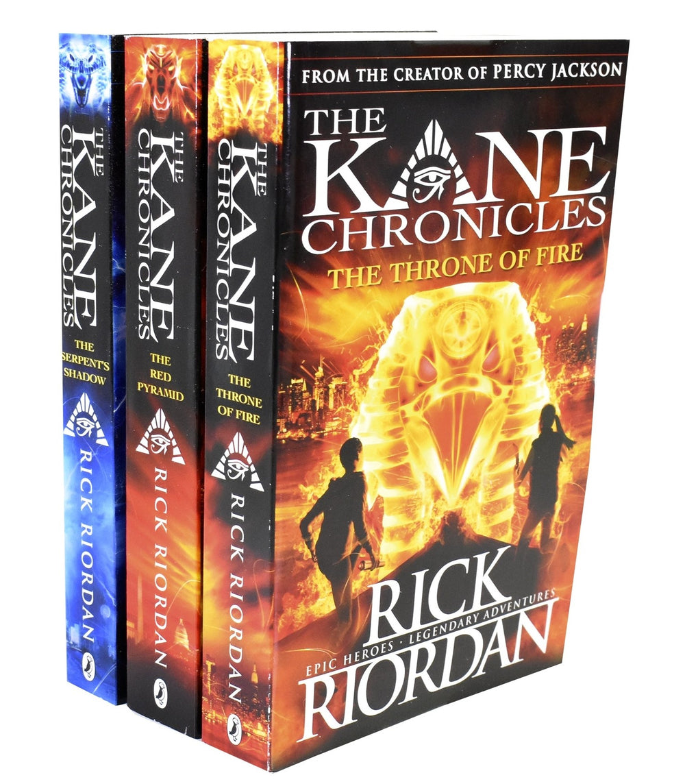 The Kane Chronicles By Rick Riordan 3 Books Collection - Ages 9-14 - Paperback - Bangzo Books Wholesale