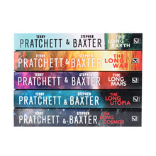 Load image into Gallery viewer, The Long Earth by Terry Pratchett &amp; Stephen Baxter: Complete Books 1-5 Collection Set - Fiction - Paperback - Bangzo Books Wholesale