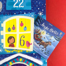 Load image into Gallery viewer, Usborne Advent Christmas Calendar Book (Blue): 24 Books Collection Set - Ages 3+ - Paperback