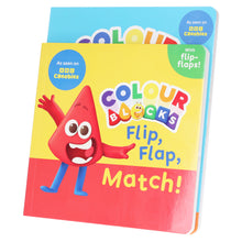 Load image into Gallery viewer, Colourblocks Colour Play: A Lift-the-Flap Book &amp; Colourblocks Flip, Flap, Match! 2 Books Collection Set - Ages 3-6 - Board Book