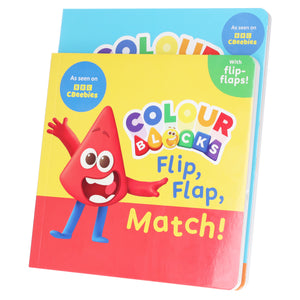 Colourblocks Colour Play: A Lift-the-Flap Book & Colourblocks Flip, Flap, Match! 2 Books Collection Set - Ages 3-6 - Board Book