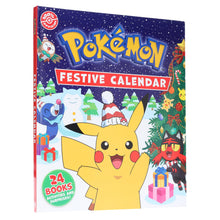 Load image into Gallery viewer, Pokemon: Festive Calendar: A Festive Collection of 24 Books! Activities and Surprises! - Ages 6+ - Hardback