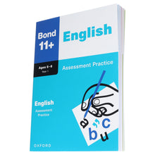 Load image into Gallery viewer, Bond 11+ Assessment Practice Year 1 (Ages 5-6) By Oxford: 4 Books Collection Set - Paperback