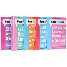 Load image into Gallery viewer, How to Talk Series 5 Books Set By Adele Faber &amp; Elaine Mazlish - Non Fiction - Paperback