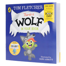 Load image into Gallery viewer, There&#39;s a Wolf in Your Book World Book Day 2021 By Tom Fletcher - Age 0-5 - Paperback - Bangzo Books Wholesale