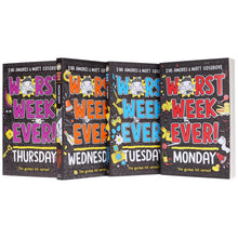 Load image into Gallery viewer, Worst Week Ever! Series By Eva Amores And Matt Cosgrove 4 Books Collection Set - Ages 8+ - Paperback - Bangzo Books Wholesale