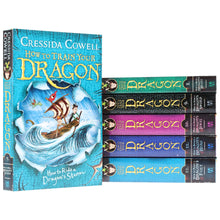 Load image into Gallery viewer, How To Train Your Dragon 6 Books (7-12) by ‎Cressida Cowell - Ages 9-14 - Paperback - Bangzo Books Wholesale