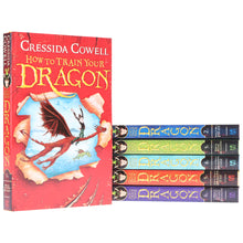 Load image into Gallery viewer, How To Train Your Dragon 6 Books Collection 1 to 6 by ‎Cressida Cowell - Ages 9-14 - Paperback