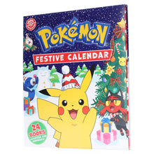 Load image into Gallery viewer, Pokemon: Festive Calendar: A Festive Collection of 24 Books! Activities and Surprises! - Ages 6+ - Hardback