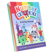 Load image into Gallery viewer, Numberblocks Fun Activity Annuals 1-5 Collection: 5 Books Set By Sweet Cherry Publishing - Ages 4+ - Paperback