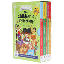 Load image into Gallery viewer, Easier Classics Reading Library: The Children’s Collection 5 Books Box Set With Free Audio Books - Ages 7-9 - Paperback