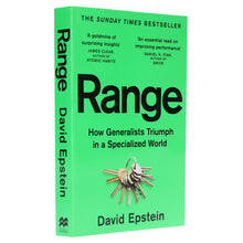 Load image into Gallery viewer, Range: How Generalists Triumph in a Specialized World By David Epstein - Non Fiction - Paperback