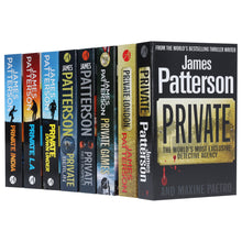 Load image into Gallery viewer, Private Series (Books 1-8) by James Patterson 8 Books Collection Set - Fiction - Paperback