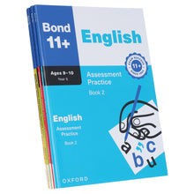 Load image into Gallery viewer, Bond 11+ Assessment Practice (Book 2) for Ages 9-10 (Year 5) 4 Books Collection Set - Paperback