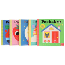 Load image into Gallery viewer, Peekaboo: House, Sun, Moon, Love &amp; Car by Camilla Reid Illustrated 5 Books Collection Set - Ages 0-5 - Board Book