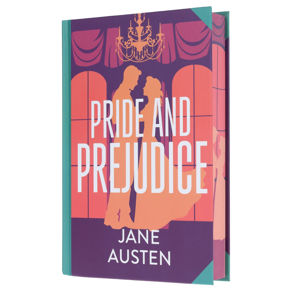 Pride and Prejudice by Jane Austen (Deluxe Edition) - Fiction - Sprayed Edges Hardback