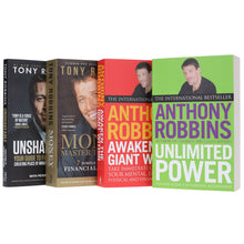Load image into Gallery viewer, Anthony &amp; Tony Robbins Success Mastery Collection 4 Books Set - Non Fiction - Paperback