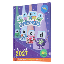 Load image into Gallery viewer, Alphablocks Annual 2027: Packed with Puzzles, Games and Stories! - Ages 3-5 - Hardback