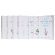Load image into Gallery viewer, Adrian Mole Series by Sue Townsend 8 Books Collection Set - Young Adult - Paperback