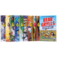 Load image into Gallery viewer, Bear Grylls Adventure Series 10 Books Collection Set - Ages 7-9 - Paperback - Bangzo Books Wholesale