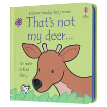 Load image into Gallery viewer, That's not my deer... by Fiona Watt (Usborne Touchy-Feely Books) - Ages 0-2 - Sprayed Edges Board Book