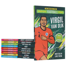 Load image into Gallery viewer, The Greatest Football Stars (Volume 2) by Luke Paton 10 Books Collection Box Set (Includes 10 Free Audiobooks!) - Ages 7-9 - Paperback