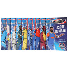 Load image into Gallery viewer, The Greatest Cricket Stars by Thomas Scoble 10 Books Collection Box Set (Includes Free Audiobooks)- Ages 7-9 - Paperback - Bangzo Books Wholesale