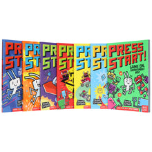 Load image into Gallery viewer, Press Start! Series by Thomas Flintham 7 Books Full-Colour Graphic Novels Collection Set - Ages 5+ - Paperback - Bangzo Books Wholesale