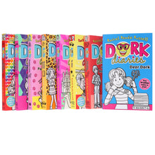 Load image into Gallery viewer, Dork Diaries Series (Vol. 5-12) By Rachel Renee Russell 8 Books Collection Set - Ages 9-14 - Paperback