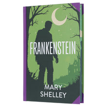 Load image into Gallery viewer, Frankenstein by Mary Shelley - Fiction - Sprayed Edges Hardback