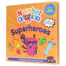 Load image into Gallery viewer, Numberblocks Superheroes: A Numberblocks Activity Book - Ages 3+ - Paperback - Bangzo Books Wholesale